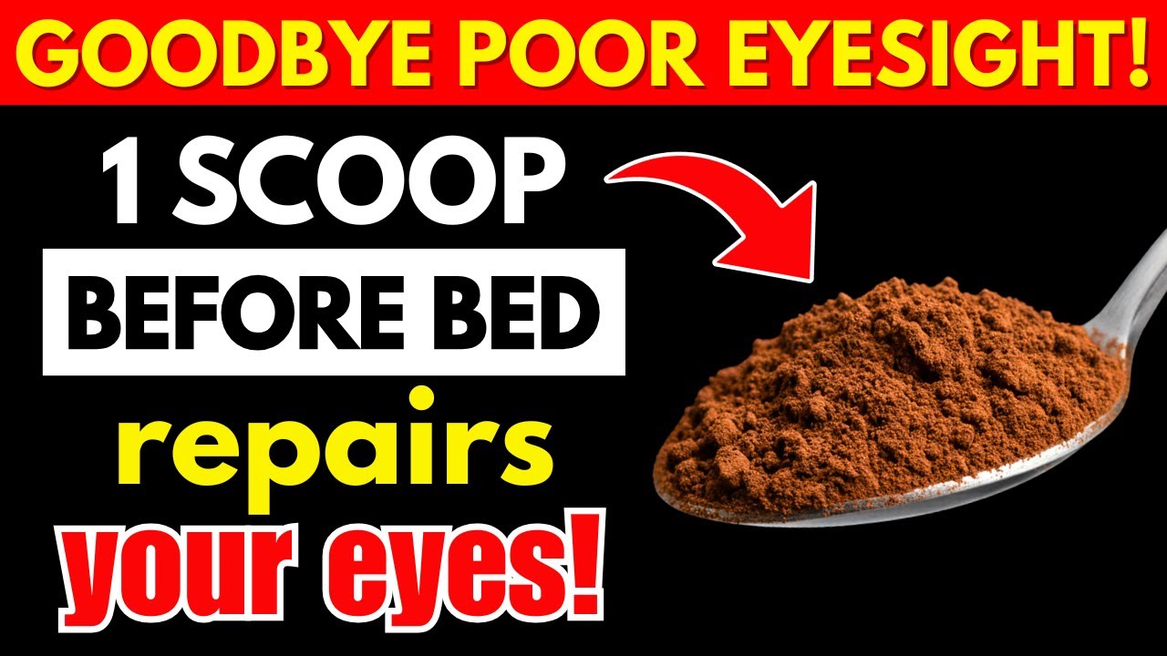 Over 60? Eat THIS Before Bed and WAKE UP With Sharper Vision! | Senior Health