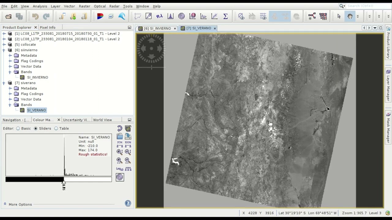 Tutorial caso de estudio - Glaciares