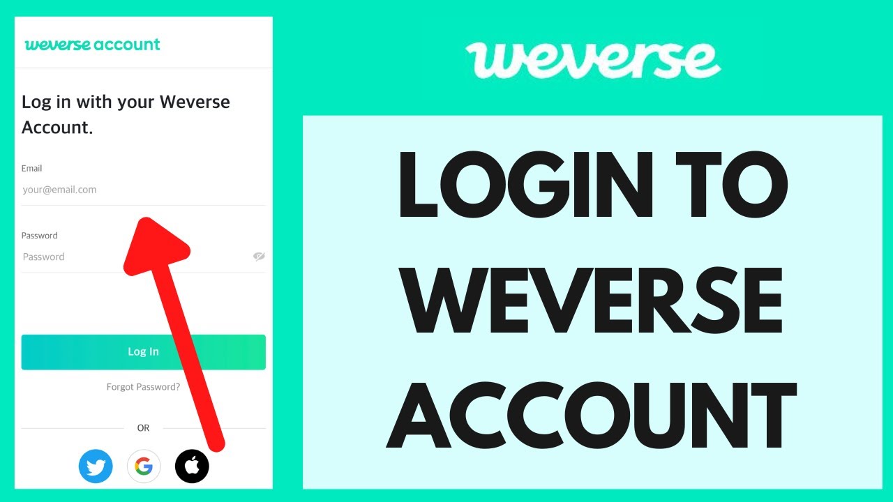 WeVerse Login - How to Sign in to WeVerse App (2023)