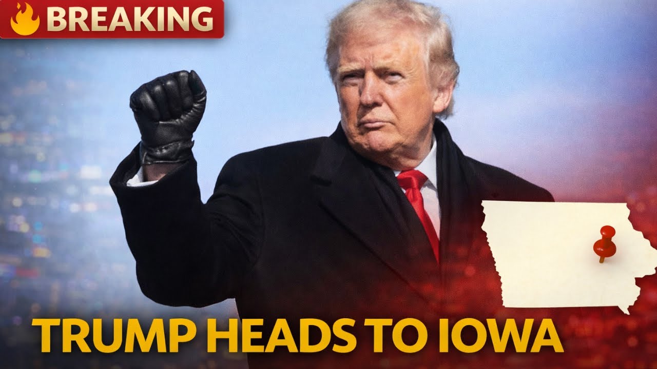 JUST IN: Air Force One Takes Off with Trump Headed to Iowa