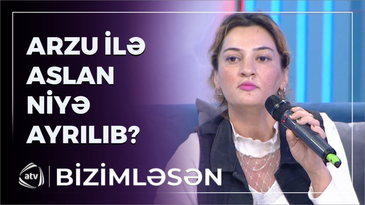 Cadularla mənim ailəmi dağıtdı - Arzu studiyada üsyan etdi / Bizimləsən