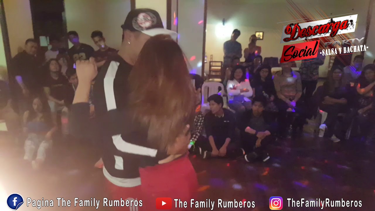 Mayra y Javier Semi Finalistas Concurso de Bachata (Improvisacion) DESCARGA SOCIAL PARTY