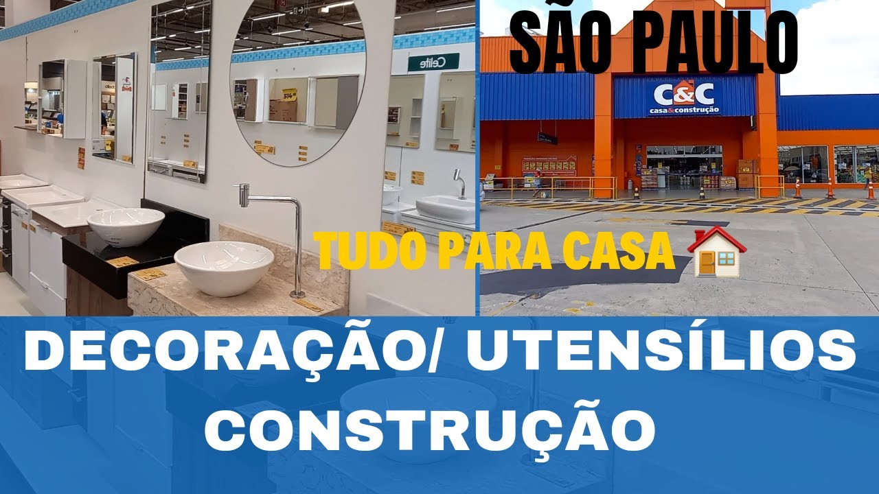 C&C CASA EM CONSTRU&Ccedil;&Atilde;O EM S&Atilde;O PAULO/ DECORA&Ccedil;&Atilde;O,  UTENS&Iacute;LIOS E CONSTRU&Ccedil;&Atilde;O