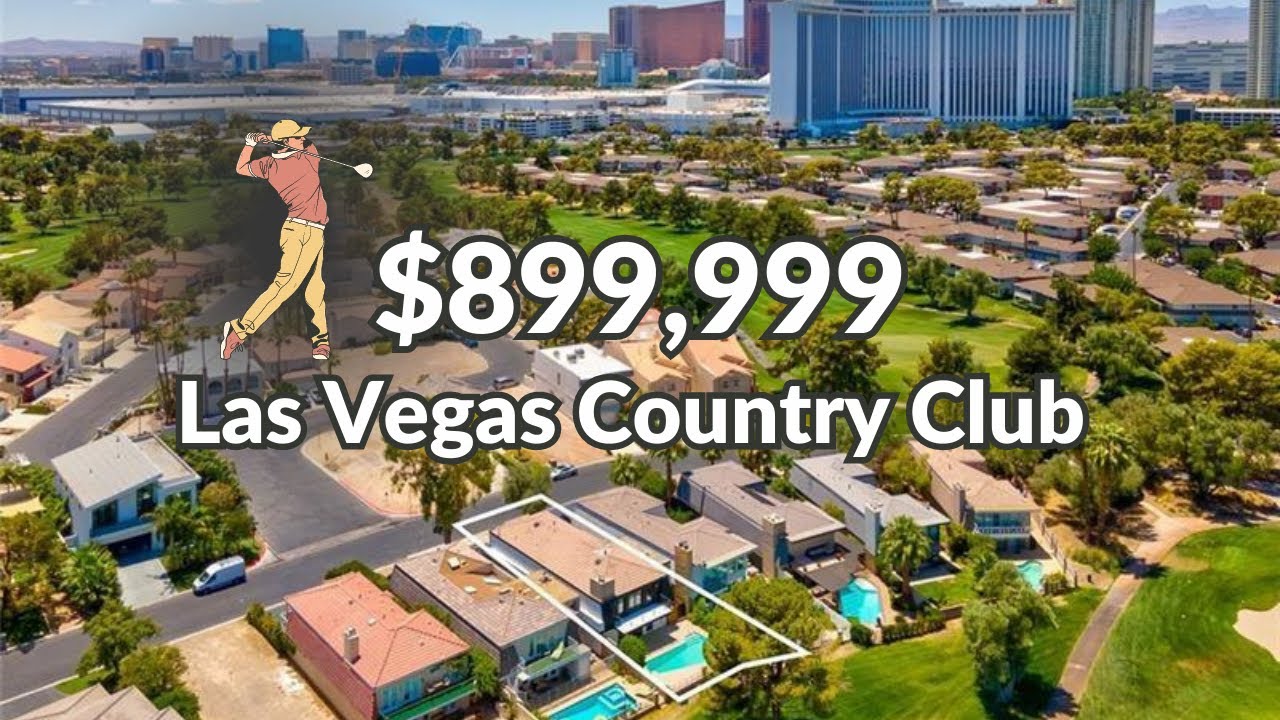🌴$899,999 Exclusive Property Tour | Did You Know? Las Vegas Country Club Near the Strip! 😱🏌️‍♂️ 🏠