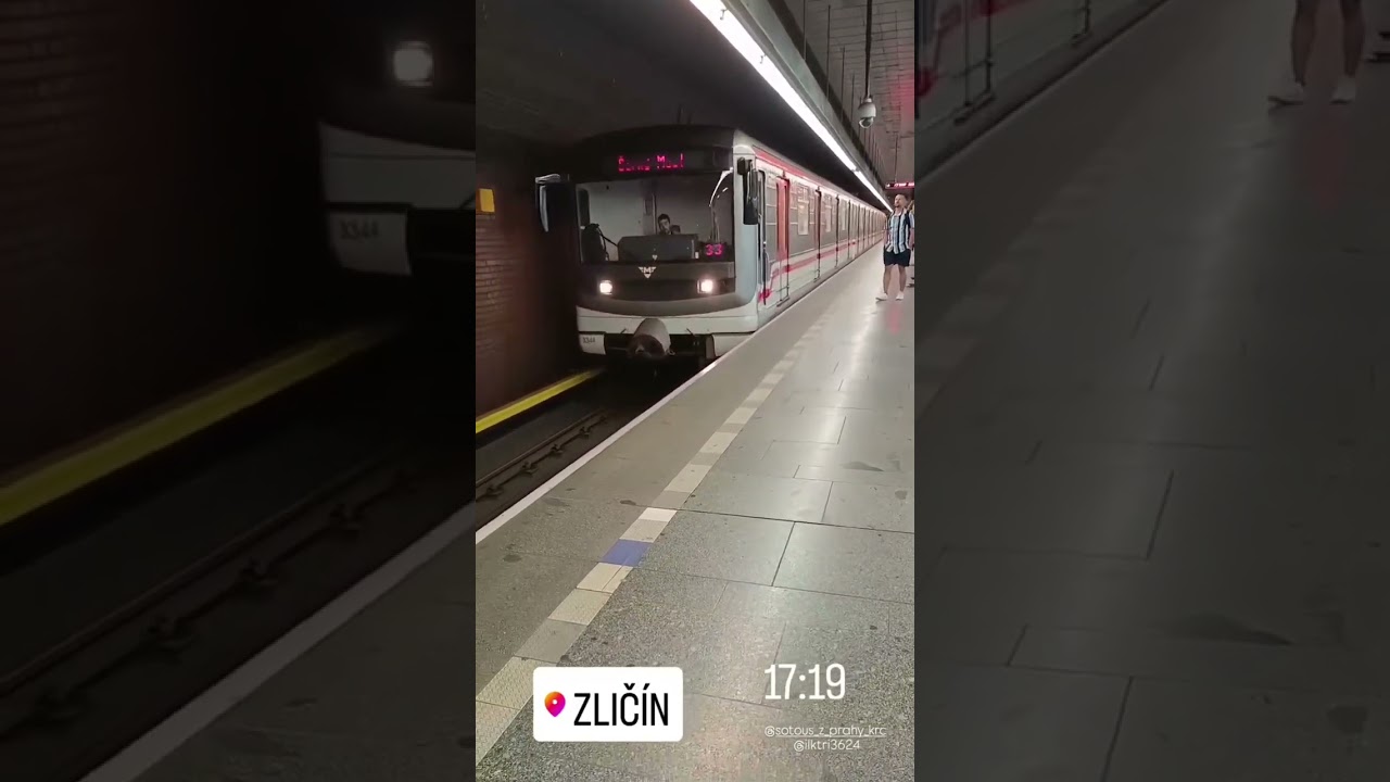 Př&iacute;jezd metra na Zlič&iacute;n