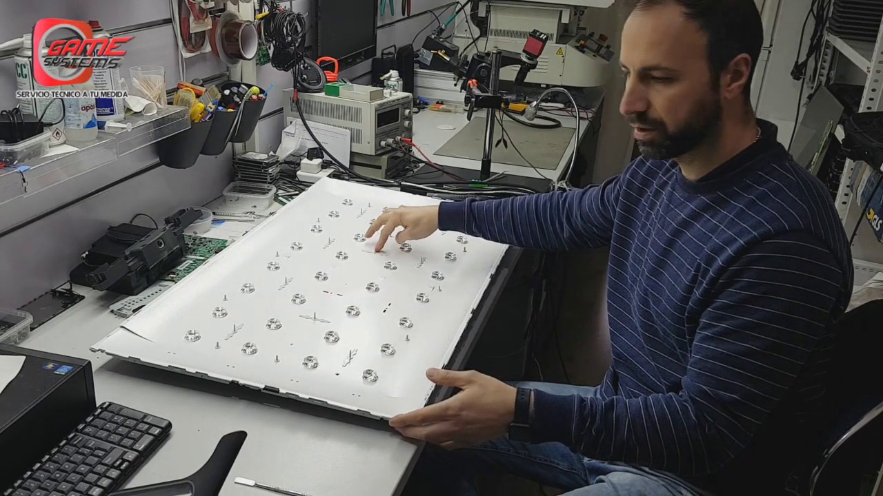 TUTORIAL Abrir un Panel Lcd Led de Tv LG Para Reparar los Leds