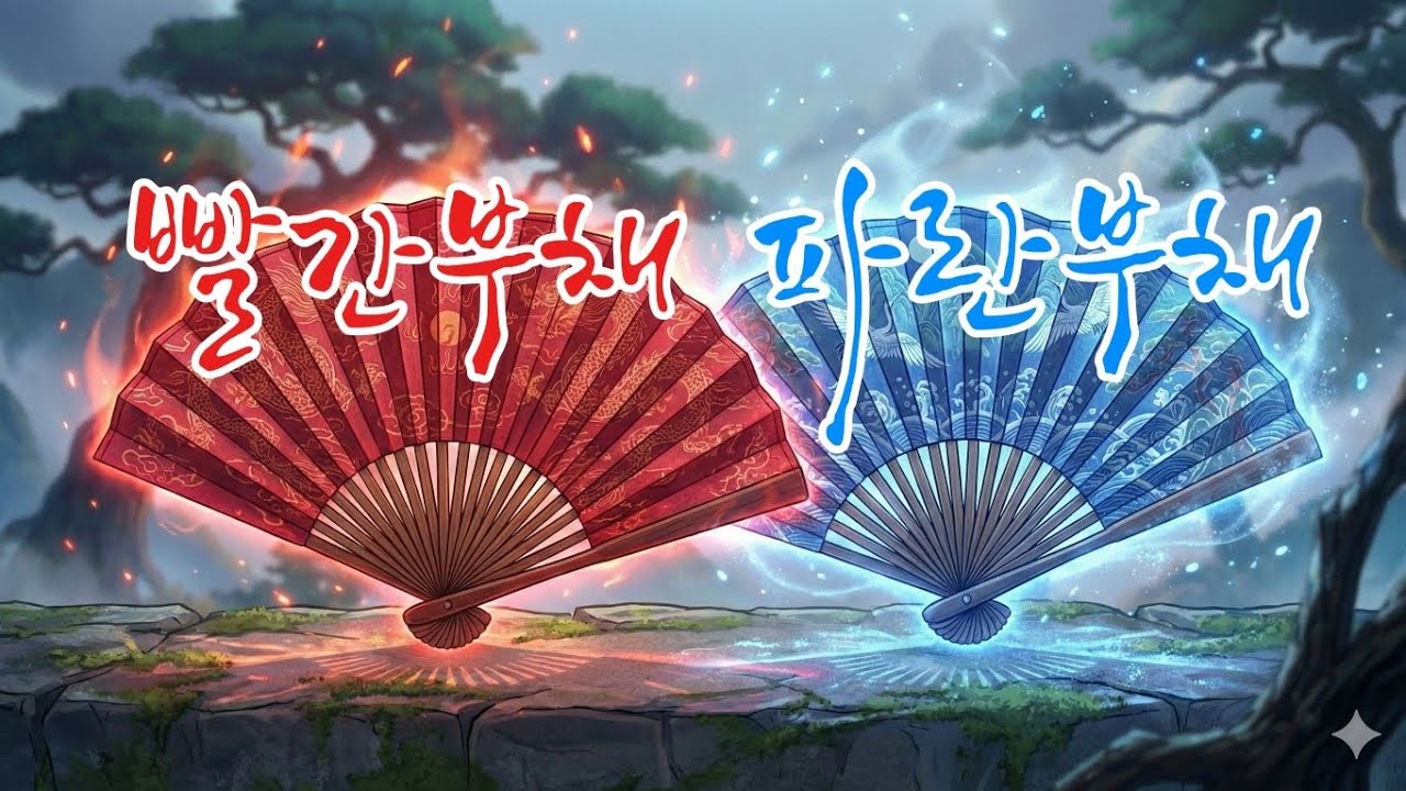 [musique] 빨간부채 ㅡ 파란부채  /  국악힙합 ver.