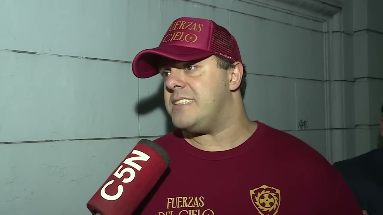 FDA en el recital de Javier Milei en el Movistar Arena 