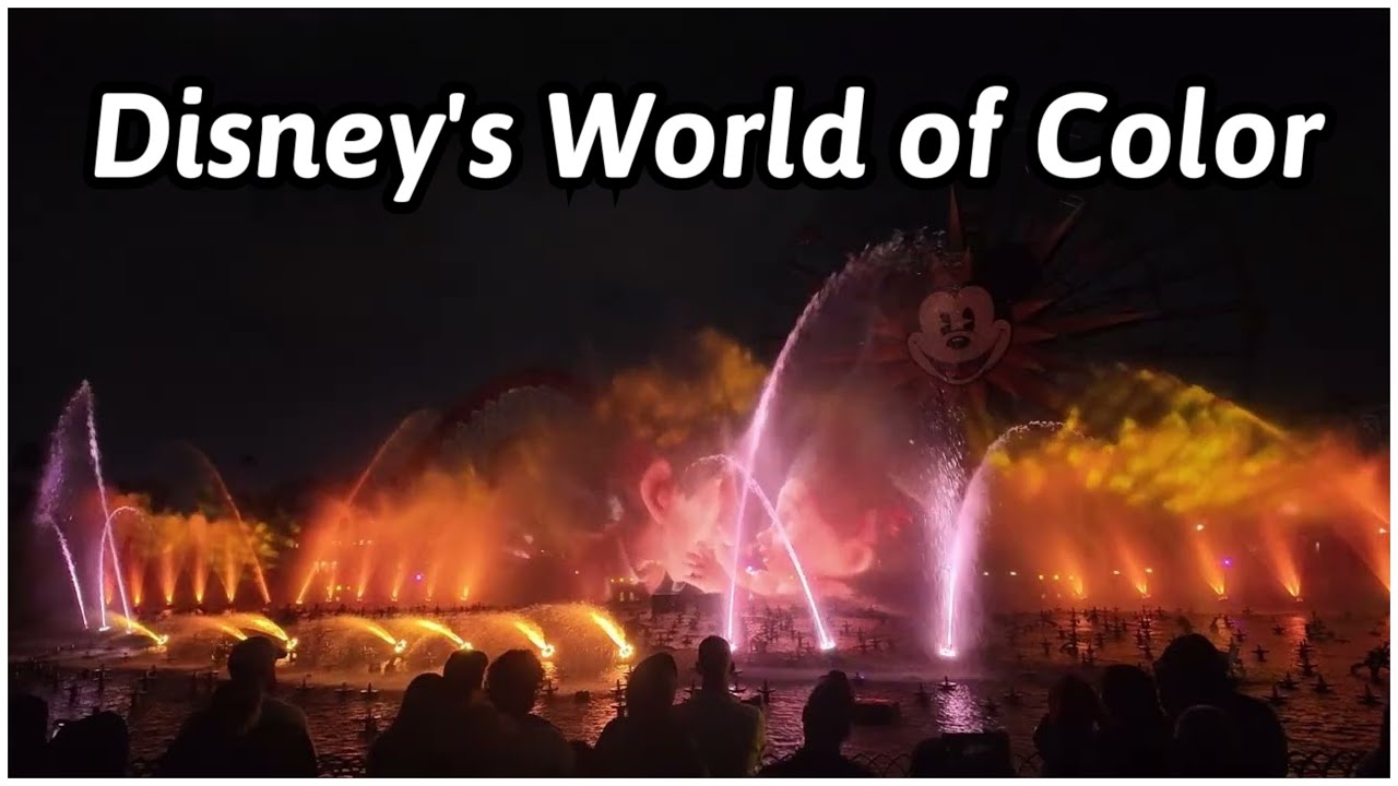 California 2025 - Disney's World of Color