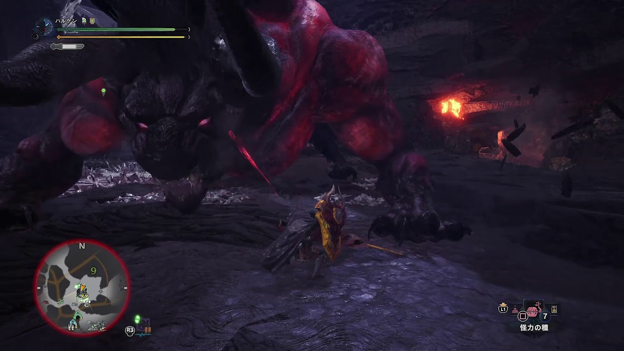 【MHW】極ベヒーモス討滅戦 ランス ソロ 20'24