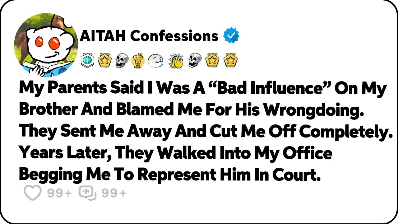 My Parents Said I Was A “Bad Influence” On My Brother And Blamed Me For… Reddit Relationship Stories