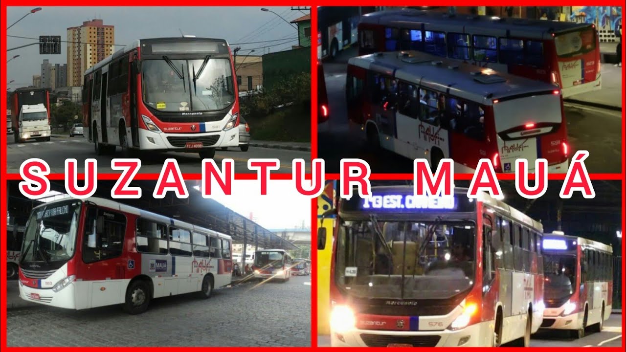 Mostrando os Prefixos Dos Ônibus da Suzantur Mauá