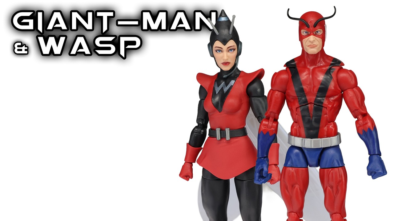 Marvel Legends GIANT-MAN & WASP Avengers: Beyond Earth's Mightiest Action Figure Review