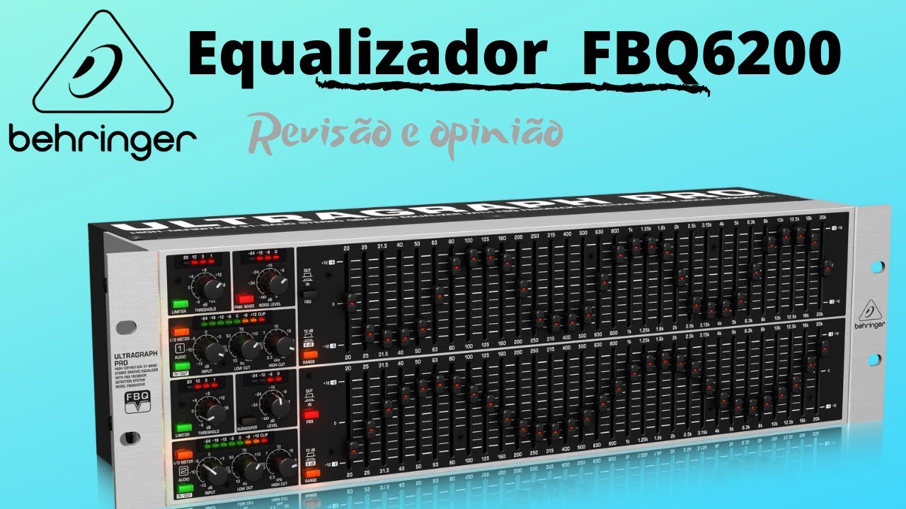 Equalizador Behringer FBQ6200