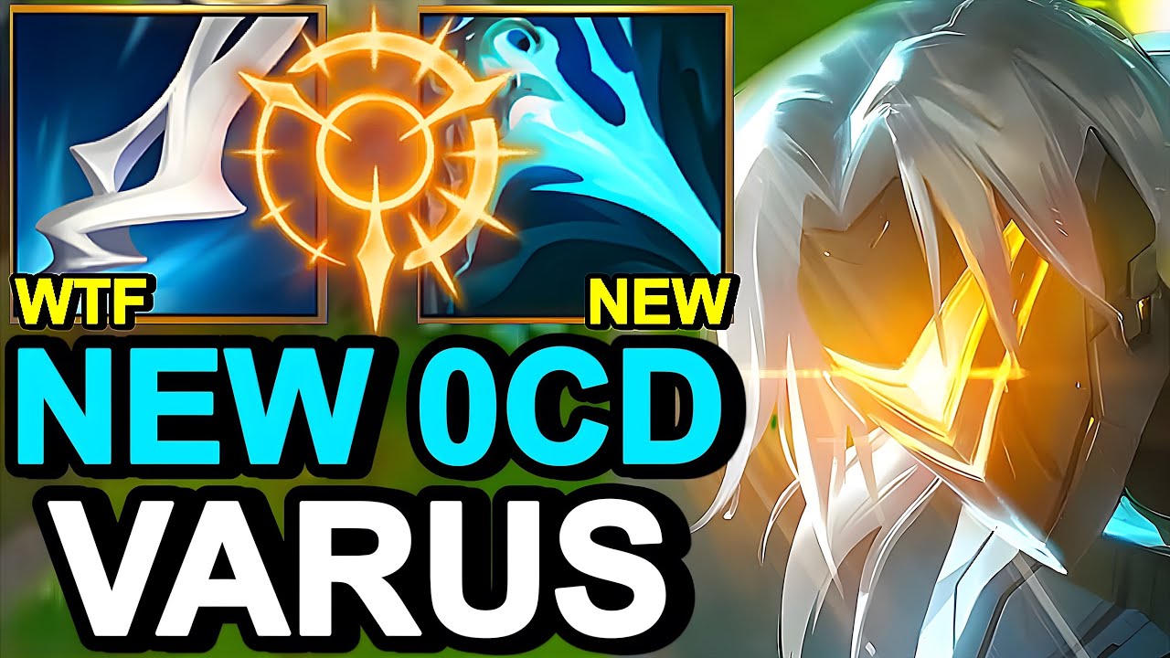 Wild Rift China Varus ADC - New Essence Reaver Varus Build Runes - Sovereign Solo Rank Gameplay