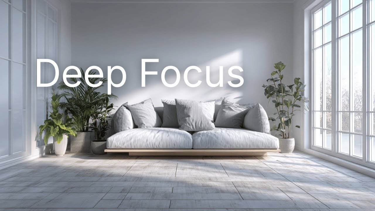 Deep Focus Music for Work & Study｜Calm Background Music for Quiet Living