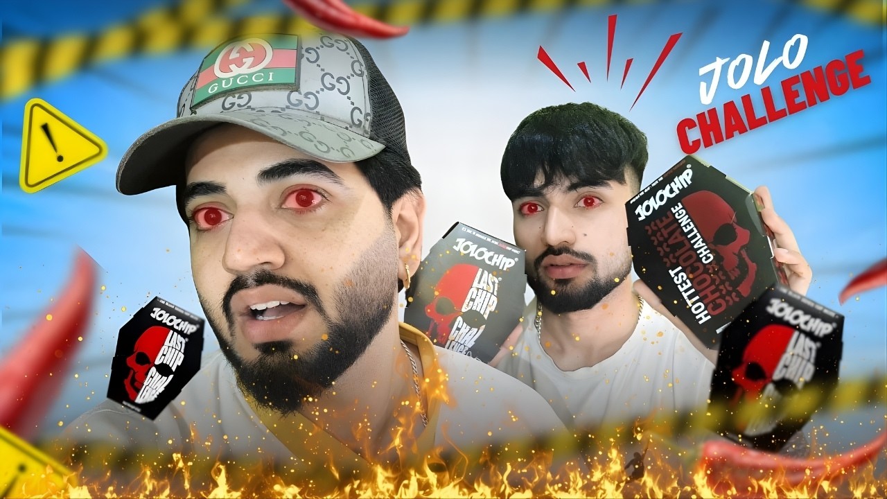 Jolo Chips Prank 🔥 World's Hottest Chips