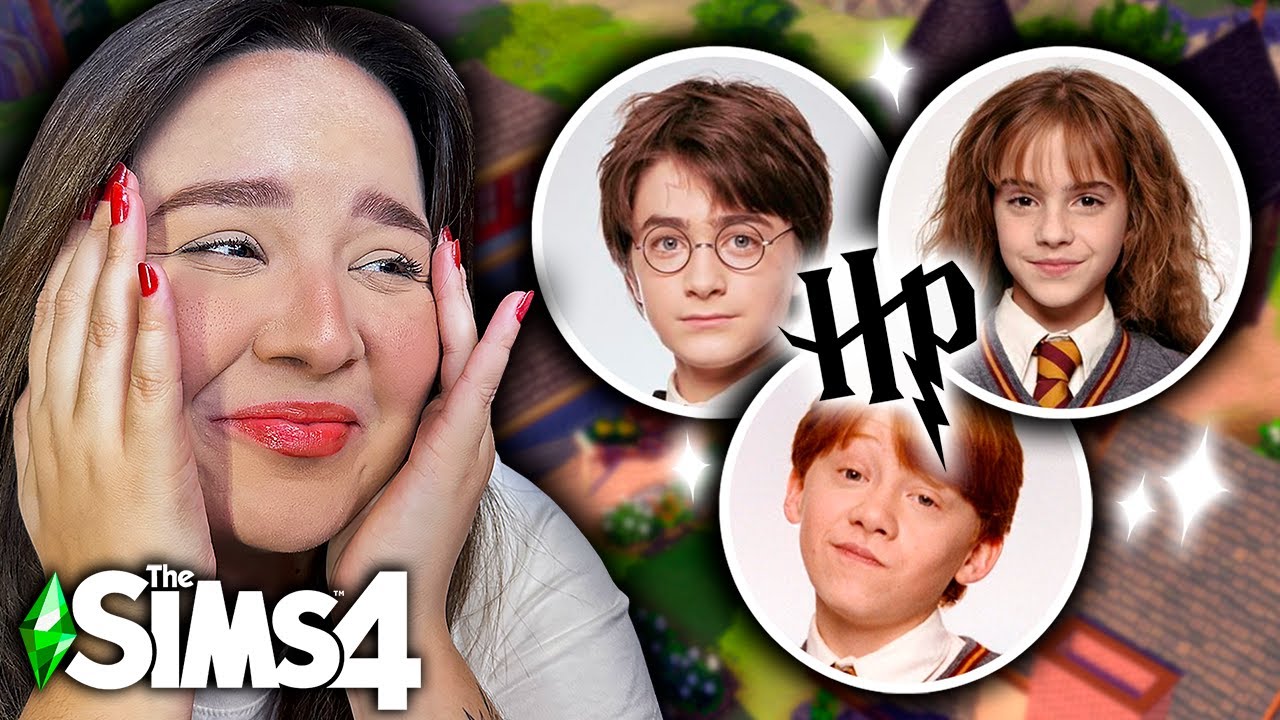 Cada CASA COMPACTA é um PERSONAGEM de HARRY POTTER no The Sims 4 ⚡