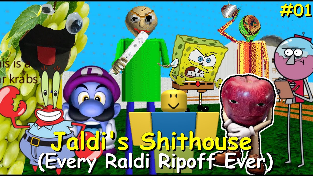 Jaldi's Shthouse V2 (Каждый подобный Raldi из когда-либо существовавших) #01 Story Mode &mdash; Baldi's...