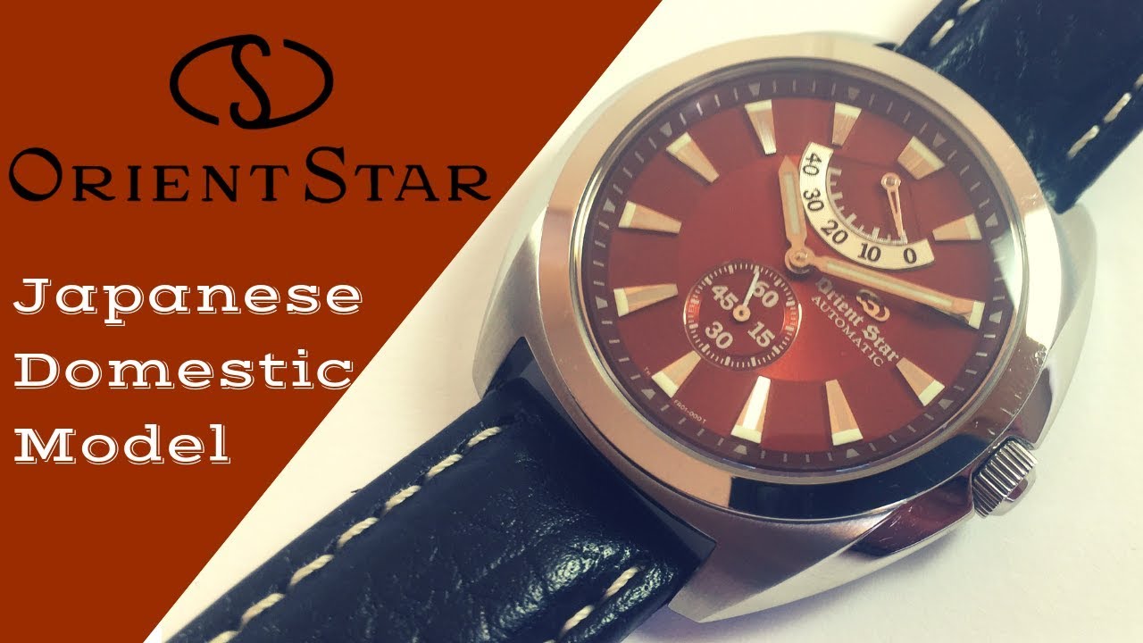 Orient Star Japanese Domestic Market WZ0041FR Watch