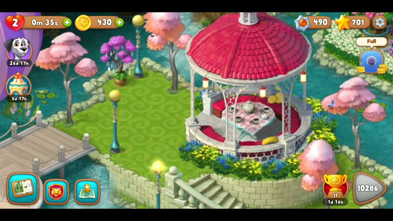 All Area Completed Gardenscapes Full Tour of Gardens Areas Theory Story Fully Completed Walkthrough🤩