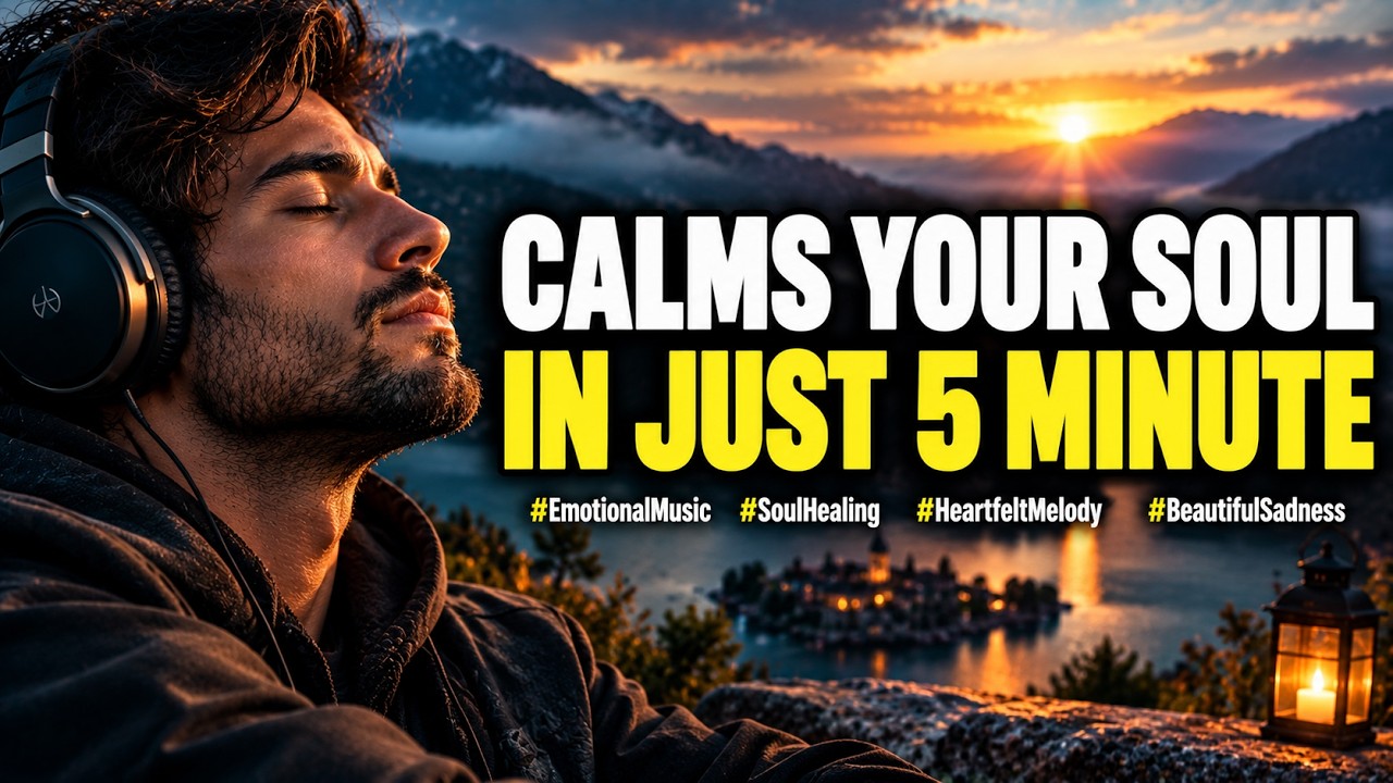 Calms Your Soul in Just 5 Minute #EmotionalMusic#SoulHealing #HeartfeltMelody #BeautifulSadness