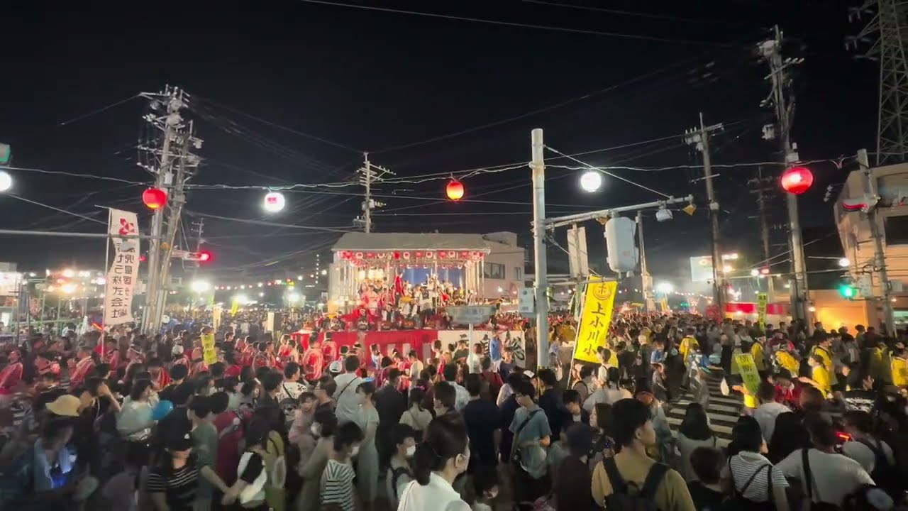 霧島市国分中央 変わらず、久々の街の日ぎわい 霧島国分夏祭り 2023/07/15 4K HDR