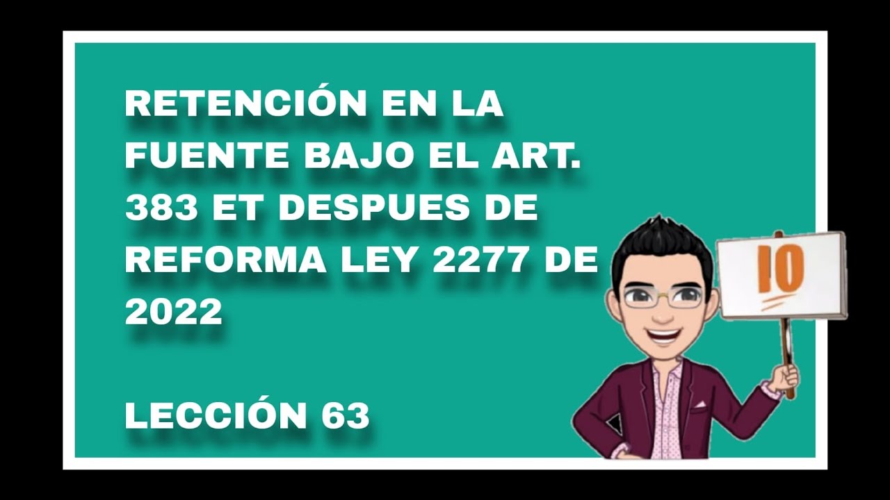 ✅RETENCIÓN POR RENTAS DE TRABAJO - CON REFORMA TRIBUTARIA🚀