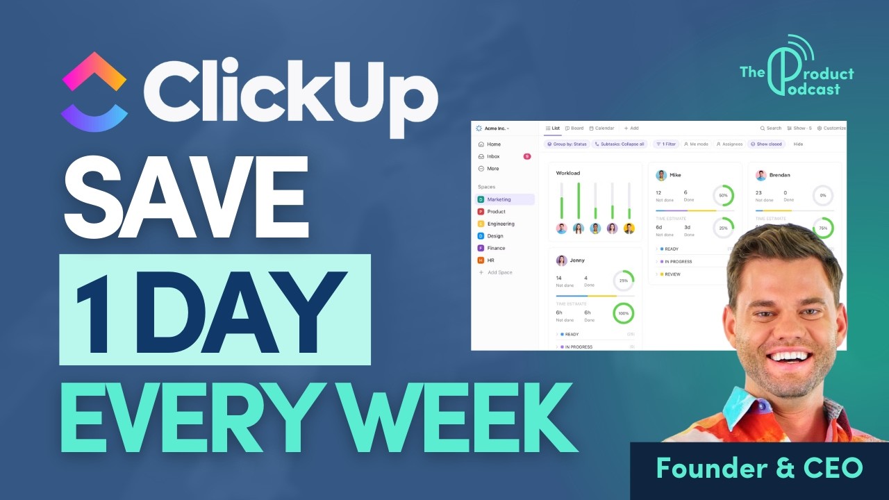 ClickUp CEO on Why Most Productivity Apps S*ck & Measuring Productivity ROI