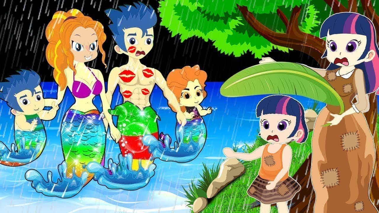 Little Mermaid Love Story!! - Very Sad Story But Happy Ending  Poor Princess Life Animation