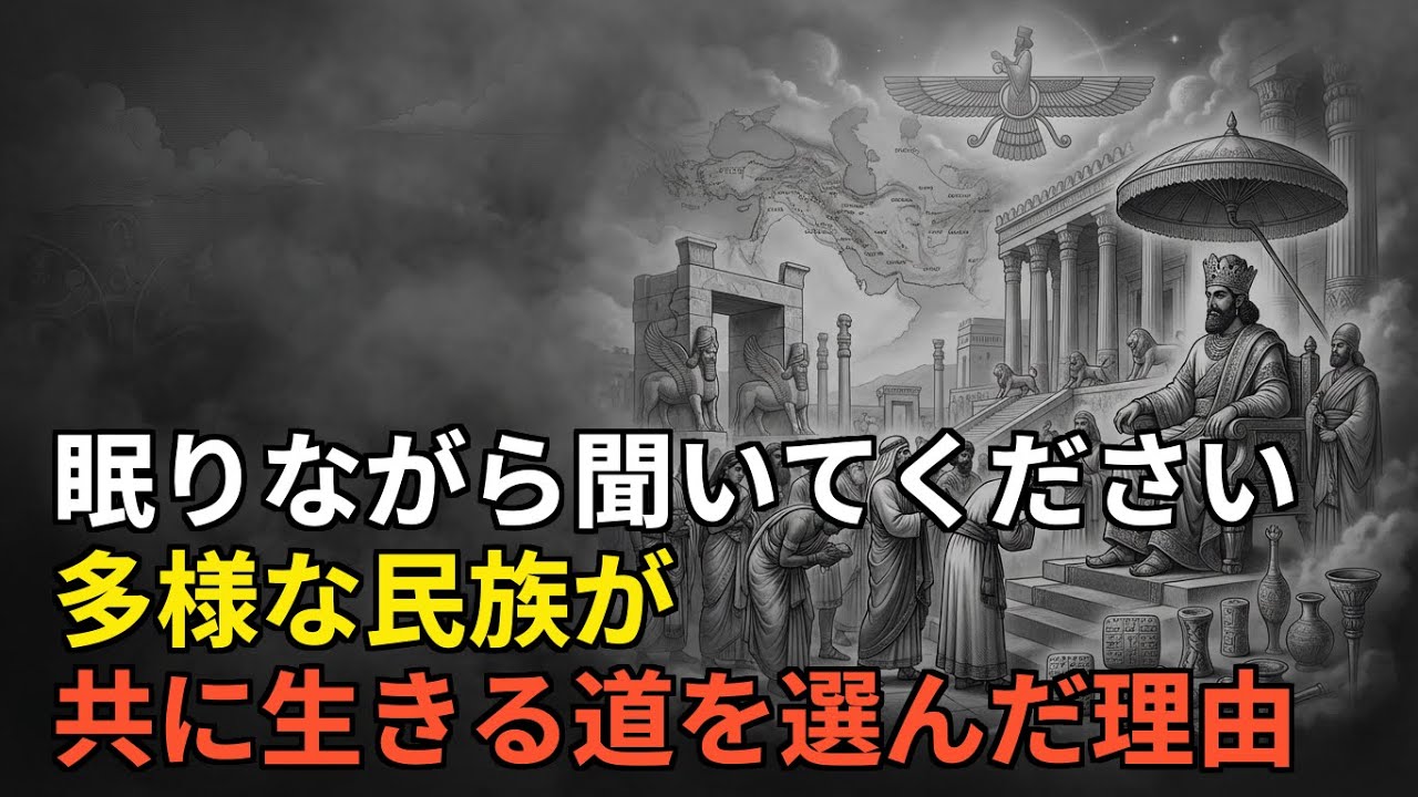 🌙 眠る前に聴く ペルシャ帝国の多民族統治のしくみ #睡眠ドキュ