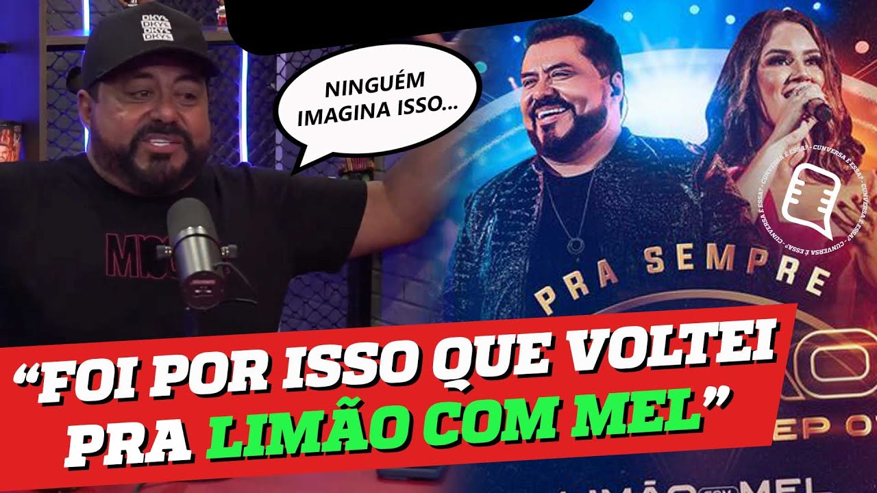 A VERDADE sobre a volta de EDSON LIMA pra LIMÃO COM MEL.