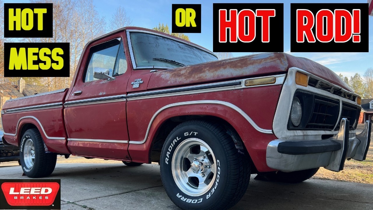 Fixing up the old JUNKYARD Ford after 30 YEARS with help from LEED Brakes! Part 2