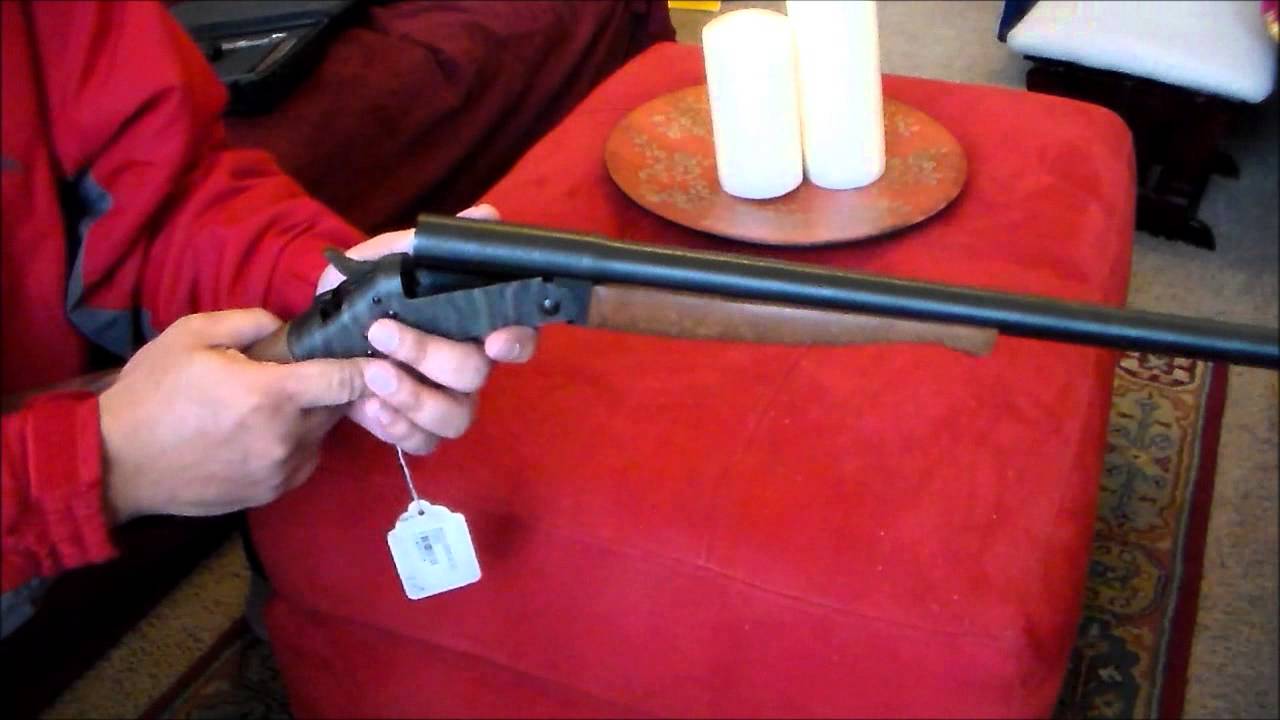 H & R single shot 12g shotgun