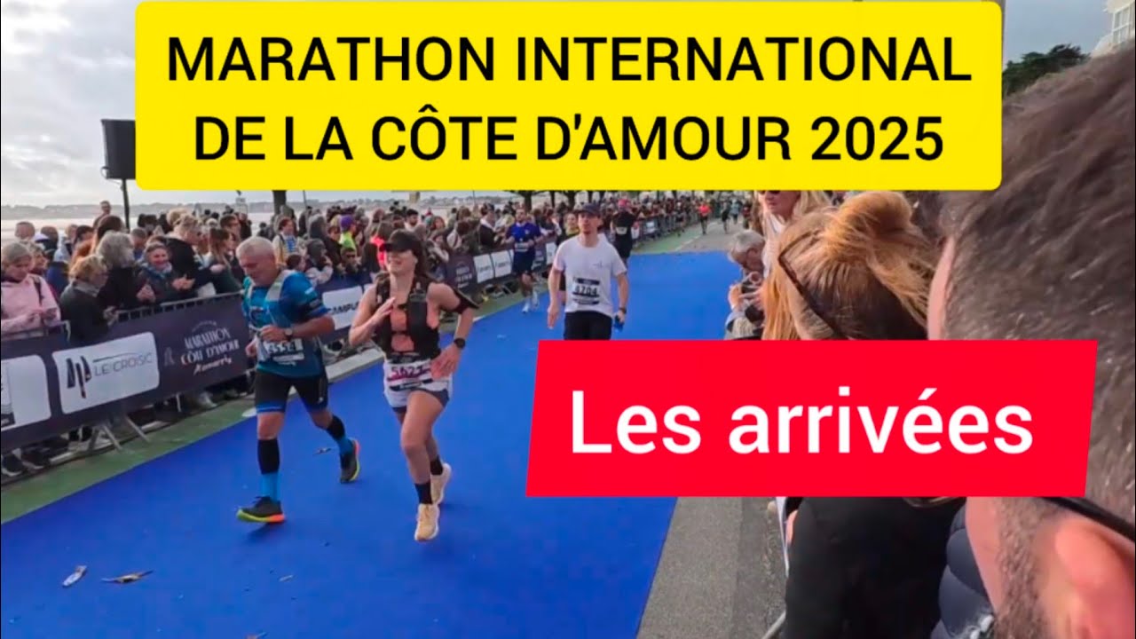 MARATHON DE LA BAULE 2025 : VISITE DE L'ARRIVÉE 