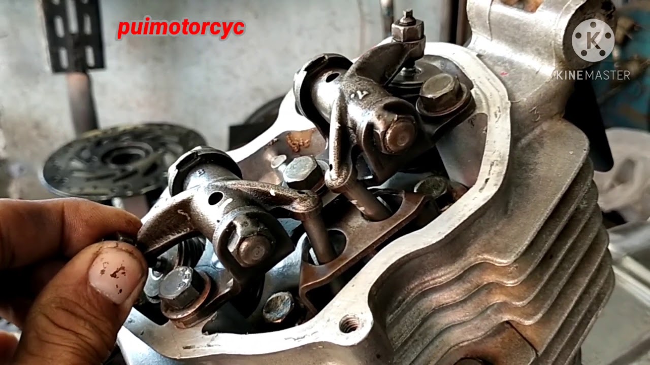 3อย่างนี้ประกอบอย่างไร_ก้านกระทุ้ง_กระเดื่องวาล์ว_ตั้งวาล์ว#Cg110 engine Restoration Ep6