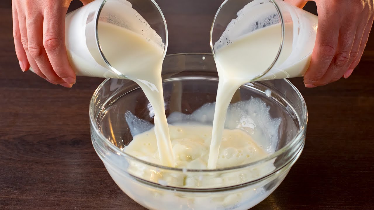 Ich habe nur Milch und Sauerrahm gemischt, es dir auch gefallen wird! | Schmackhaft.tv