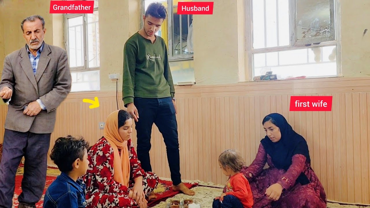Setareh's beating by her first husband and his opposition to Setareh staying in this house