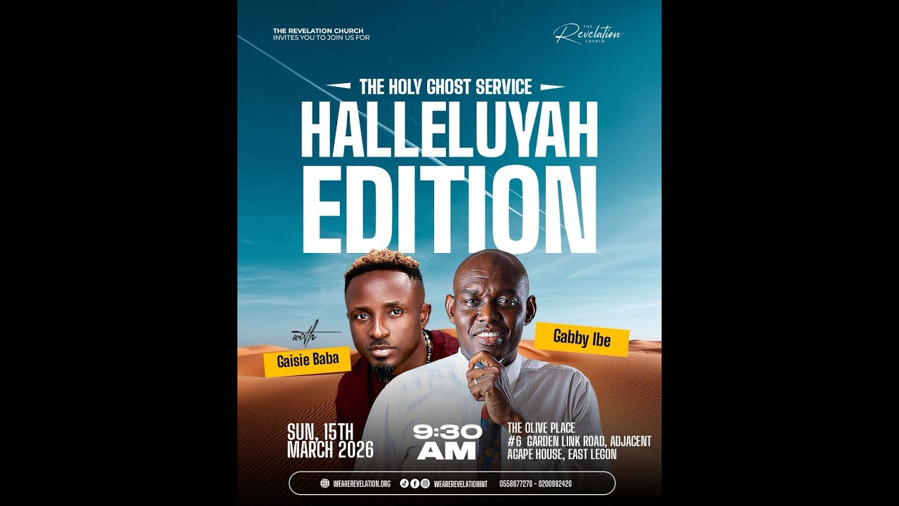 THE REVELATION CHURCH -  HOLY GHOST SERVICE