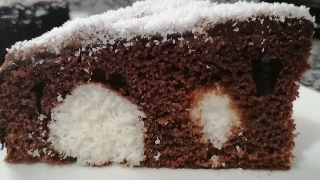 كيكة راقية كيكة الرافاييلو بكويرات جوز الهند