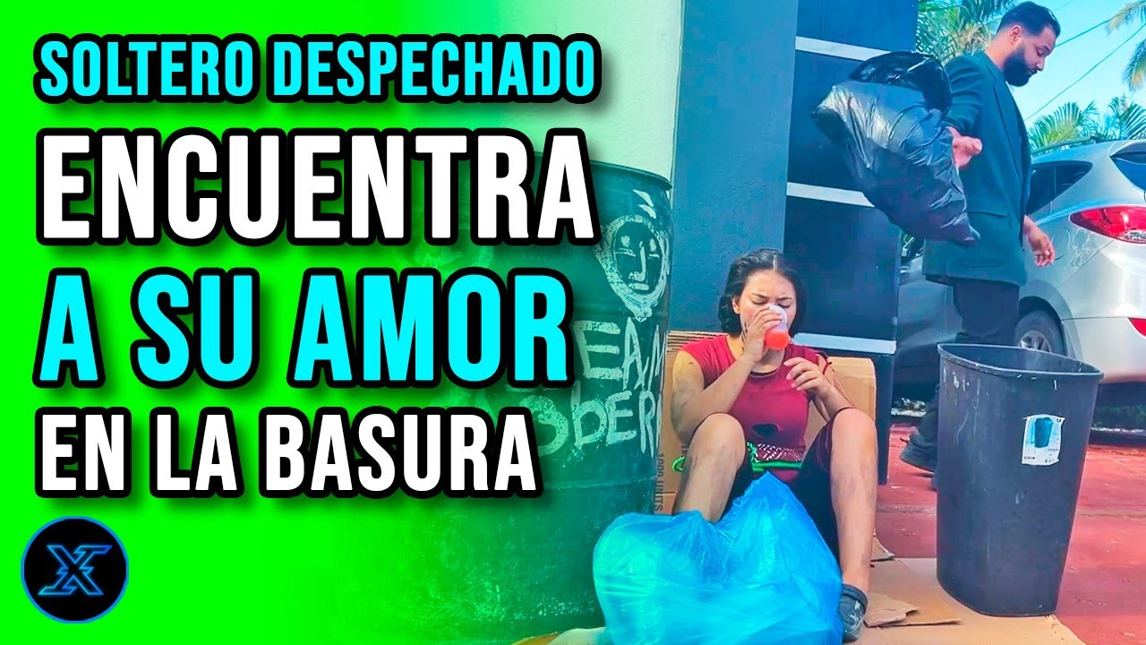 Soltero despechado encuentra nueva novia en la basura