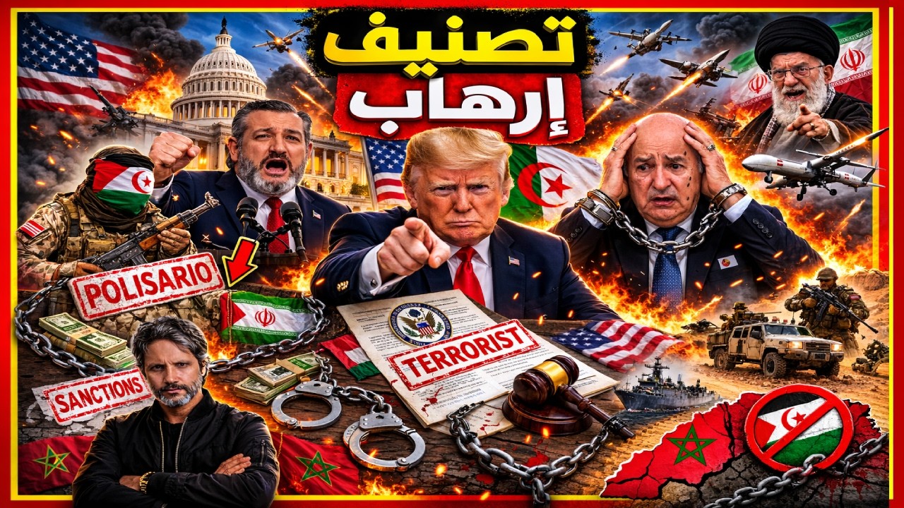 عاجل : واشنطن تضرب بقوة… مشروع قانون لتصنيف البوليساريو تنظيماً إرهاب.ياً