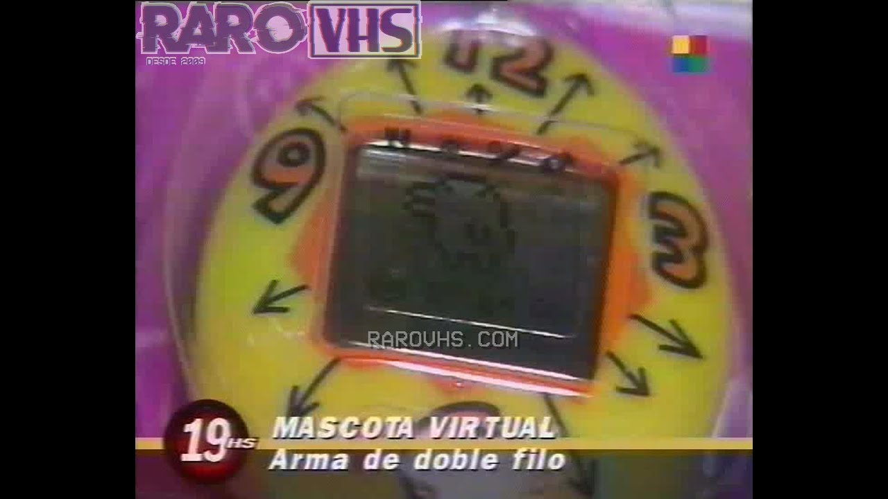 Los peligros del #Tamagotchi , la mascota virtual (Noticiero América TV - 1997)