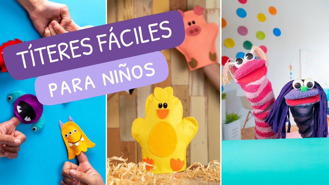 Títeres fáciles para niños