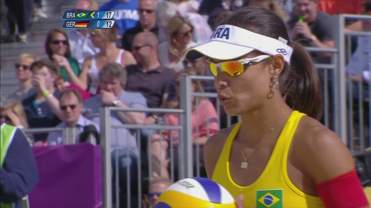 Women's Beach Volleyball Preliminary Round - BRA v GER | London 2012 Olympics