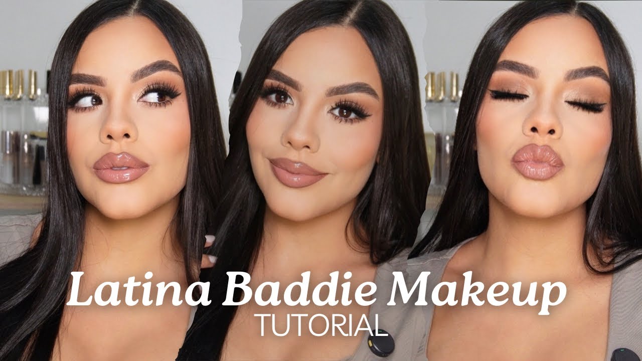 Latina Baddie Makeup Tutorial - tutorial paso a paso