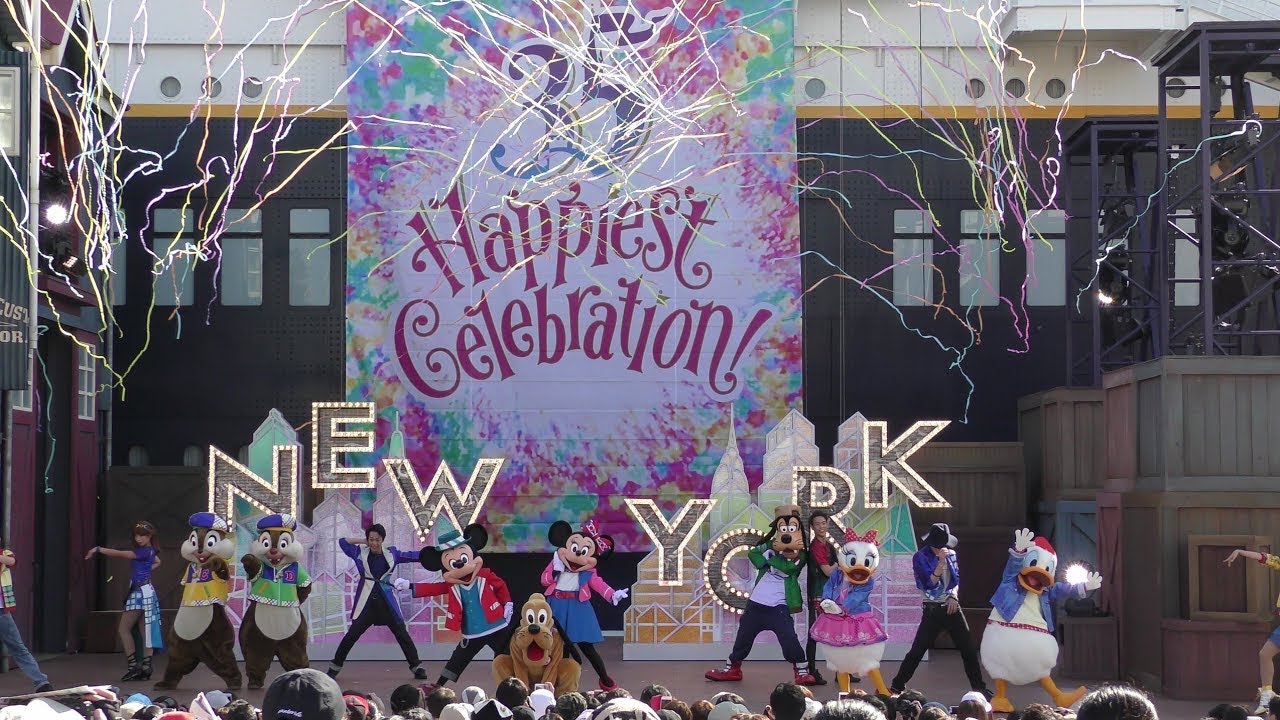 【TDS】ハロー、ニューヨーク！2018 場外立ち見[4K]
