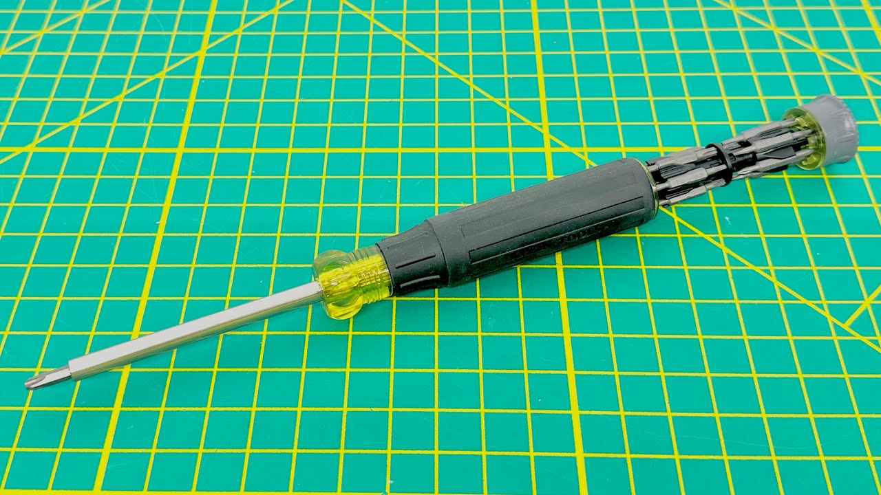 Klein Tools 27-in-1 Multi-Bit Precision Screwdriver with Apple Bits