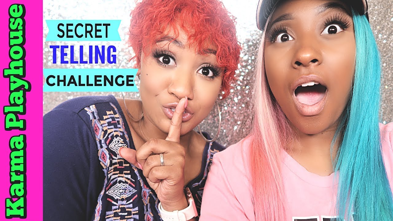 SECRET TELLING CHALLENGE!! w/Gabe from GABE TUBE TV KARMA PLAYHOUSE