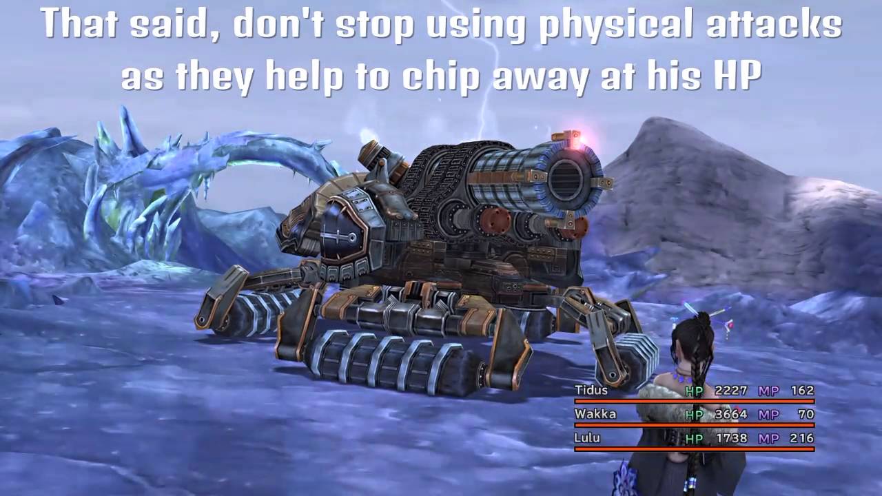 Final Fantasy 10 HD Remaster Bosses: 15 - Crawler